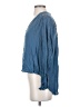 Free People Blue Long Sleeve Blouse Size XS - photo 5