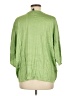 MNG 100% Polyester Green 3/4 Sleeve Blouse Size 12 - photo 2