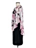 Connected Apparel 100% Polyester Floral Pink Cocktail Dress Size 6 (petite) - photo 5