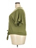Max Studio Green Short Sleeve Top Size XXL (estimated) - photo 5