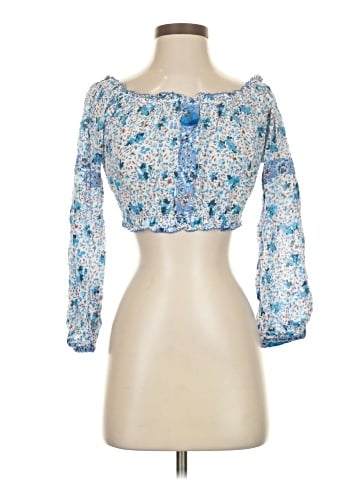 Poupette St. Barth 3/4 Sleeve Blouse (view 1)