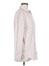 Unbranded Stripes Ivory Long Sleeve Button-Down Shirt Size M - photo 4
