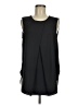 DKNYC 100% Polyester Black Sleeveless Blouse Size M - photo 1