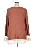 She + Sky Brown Long Sleeve Top Size 1X - photo 2