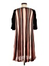 Assorted Brands Stripes Brown Green Casual Dress Size M (estimated) - photo 2