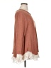 She + Sky Brown Long Sleeve Top Size 1X - photo 4