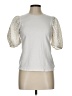 H&M Silver Short Sleeve Top Size L - photo 1