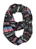 SO 100% Acrylic Black Blue Scarf One size - photo 1