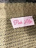 Pink Lily Tan Pullover Sweater Size S - photo 7