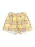 WeWoreWhat 100% Cotton Plaid Yellow Board Shorts Size 25 waist - photo 1