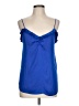 Naked Zebra 100% Polyester Blue Sleeveless Blouse Size L - photo 1