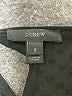 J.Crew Black Short Sleeve Silk Top Size 2 - photo 7