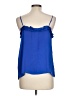 Naked Zebra 100% Polyester Blue Sleeveless Blouse Size L - photo 2