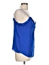 Naked Zebra 100% Polyester Blue Sleeveless Blouse Size L - photo 4