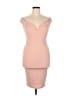 Nookie 100% Polyester Solid Pink Cocktail Dress Size XL - photo 1