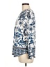 Unbranded Floral Blue Long Sleeve T-Shirt Size M - photo 5