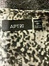 Apt. 9 100% Polyester Animal Print Silver Sleeveless Blouse Size 0X - photo 7