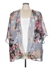 Unbranded Gray Blue Kimono Size 5X - photo 1