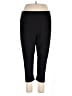 P.O.S.H. Active Solid Black Active Pants Size 2X (estimated) - photo 1