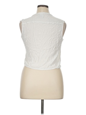 American Rag Cie Sleeveless Button-Down Shirt (view 2)