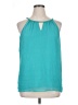 Violet & Claire 100% Polyester Teal Sleeveless Blouse Size XL - photo 1