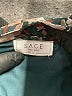 Sage the Label Floral Black Long Sleeve Blouse Size L - photo 7