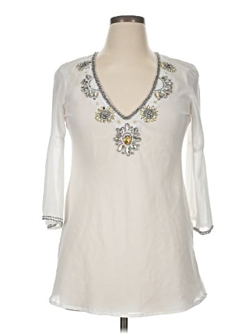 Bebe Sport 3/4 Sleeve Blouse (view 1)