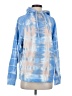 WSLY Tie-dye Blue Pullover Hoodie Size XS - photo 1