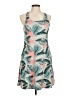 Unbranded Tropical Teal Green Cocktail Dress Size M - photo 1
