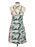 Unbranded Tropical Teal Green Cocktail Dress Size M - photo 2