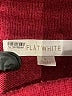 Flat White Burgundy Turtleneck Sweater Size L - photo 7