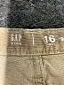 Gap Kids 100% Cotton Solid Green Khakis Size 16 - photo 3