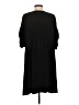 Max Studio Solid Black Casual Dress Size S - photo 2
