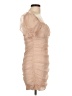 Windsor 100% Polyester Tan Cocktail Dress Size L - photo 4
