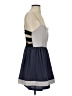 Ya 100% Polyester Color Block Gray Casual Dress Size S - photo 4