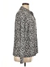 Unbranded Animal Print Silver Long Sleeve Blouse Size XL - photo 4