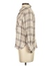 La Fee Maraboutee Plaid Tan Long Sleeve Button-Down Shirt Size EU 36 / US 6 - photo 5