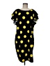 Unbranded Polka Dots Yellow Cocktail Dress Size M (estimated) - photo 1
