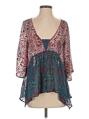 Floreat 3/4 Sleeve Blouse (view 1)