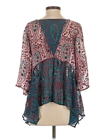 Floreat 3/4 Sleeve Blouse (view 2)
