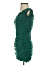 Emerald Sundae Solid Green Cocktail Dress Size S - photo 5
