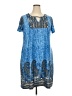 Kindred Paisley Blue Casual Dress Size 3X - photo 2
