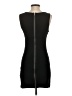 Forever 21 Solid Black Casual Dress Size S - photo 2