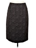 Evan Picone Chevron-herringbone Gray Casual Skirt Size 8 - photo 1