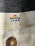 Marine Layer Ivory Cargo Pants Size 12 - photo 3