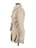 H&M 100% Polyester Ivory Trenchcoat Size XS - photo 5