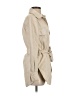H&M 100% Polyester Ivory Trenchcoat Size XS - photo 4