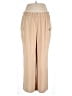 Pink Dot 100% Polyester Solid Tan Casual Pants Size 2X - photo 1