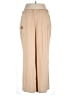 Pink Dot 100% Polyester Solid Tan Casual Pants Size 2X - photo 2