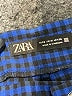 Zara Houndstooth Blue Casual Pants Size S - photo 7